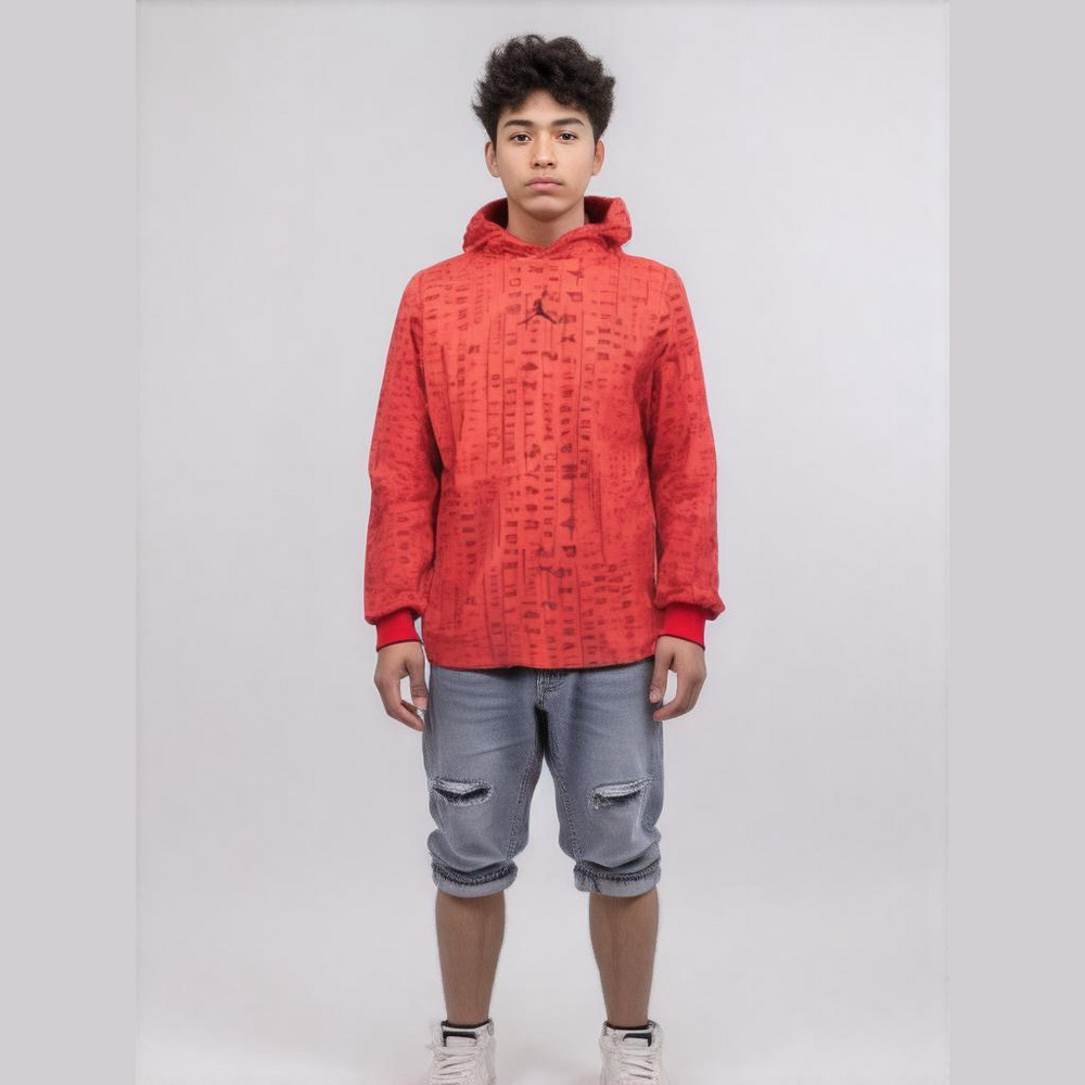 jordan boys dri fit shirt size large